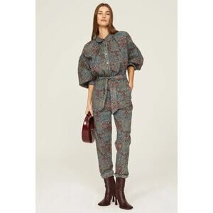 ba&sh Uguette Jumpsuit Floral‎ Size Medium